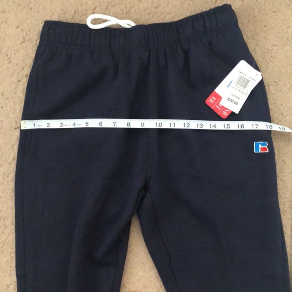 RUSSELL ATHLETIC ELASTIC BOTTOM SWEATPANTS / M - Picture 7 of 11